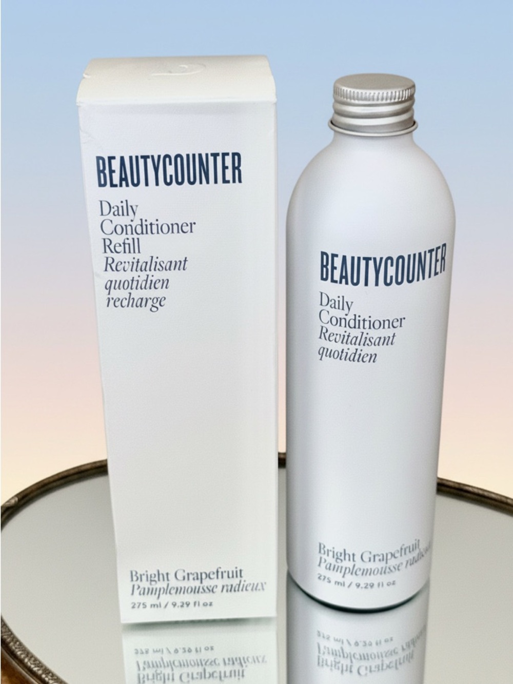Beautycounter Daily Conditioner Refill Bright Grapefruit Vegan Clean Beauty New